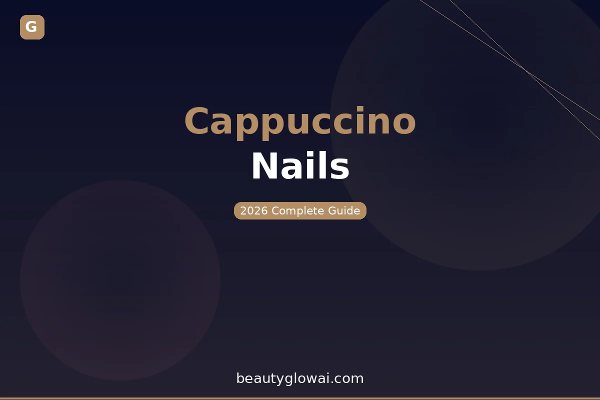 Elegant ballerina-shaped nails in cappuccino brown shade showing the coffin shape and milky brown color