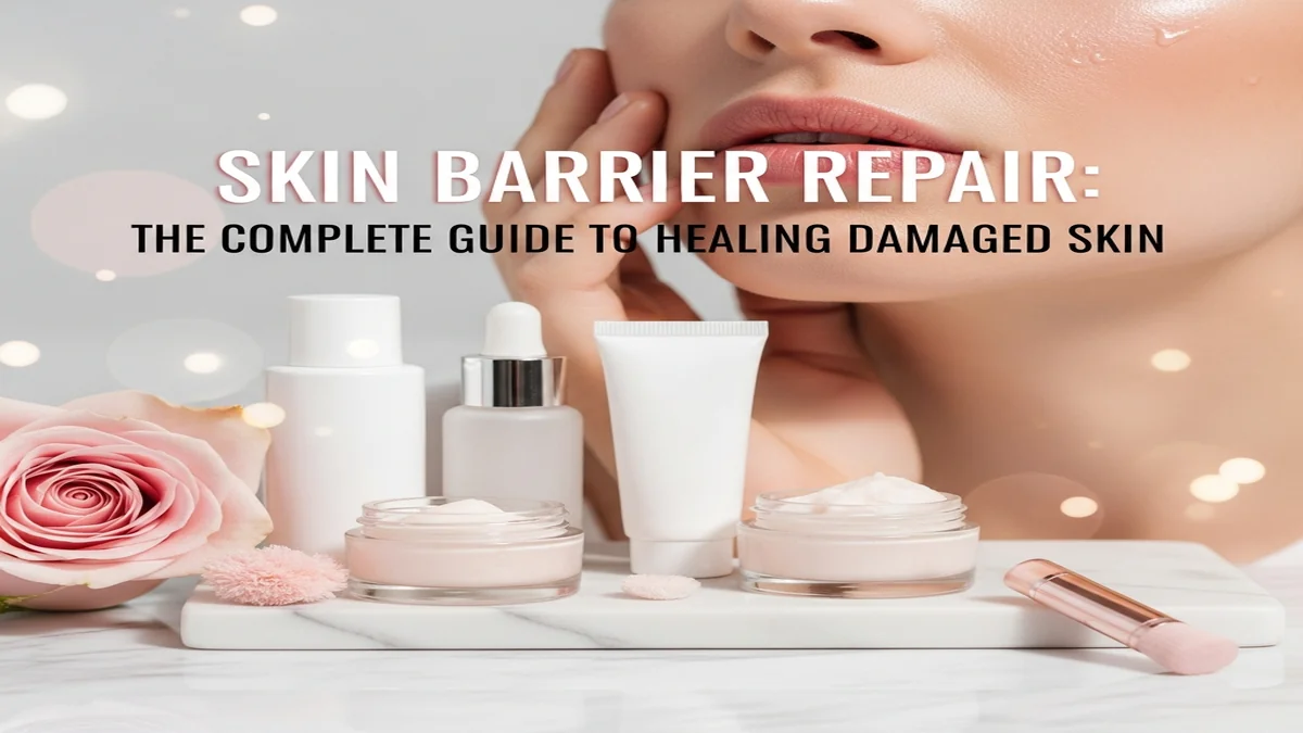 Cover image for Skin Barrier Repair: The Complete Guide to Healing Damaged Skin