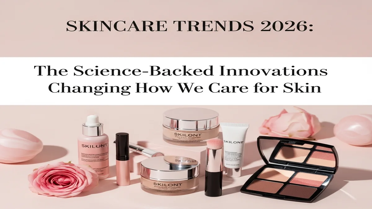Cover image for Skincare Trends 2026: The Science-Backed Innovations Changing How We Care for Skin