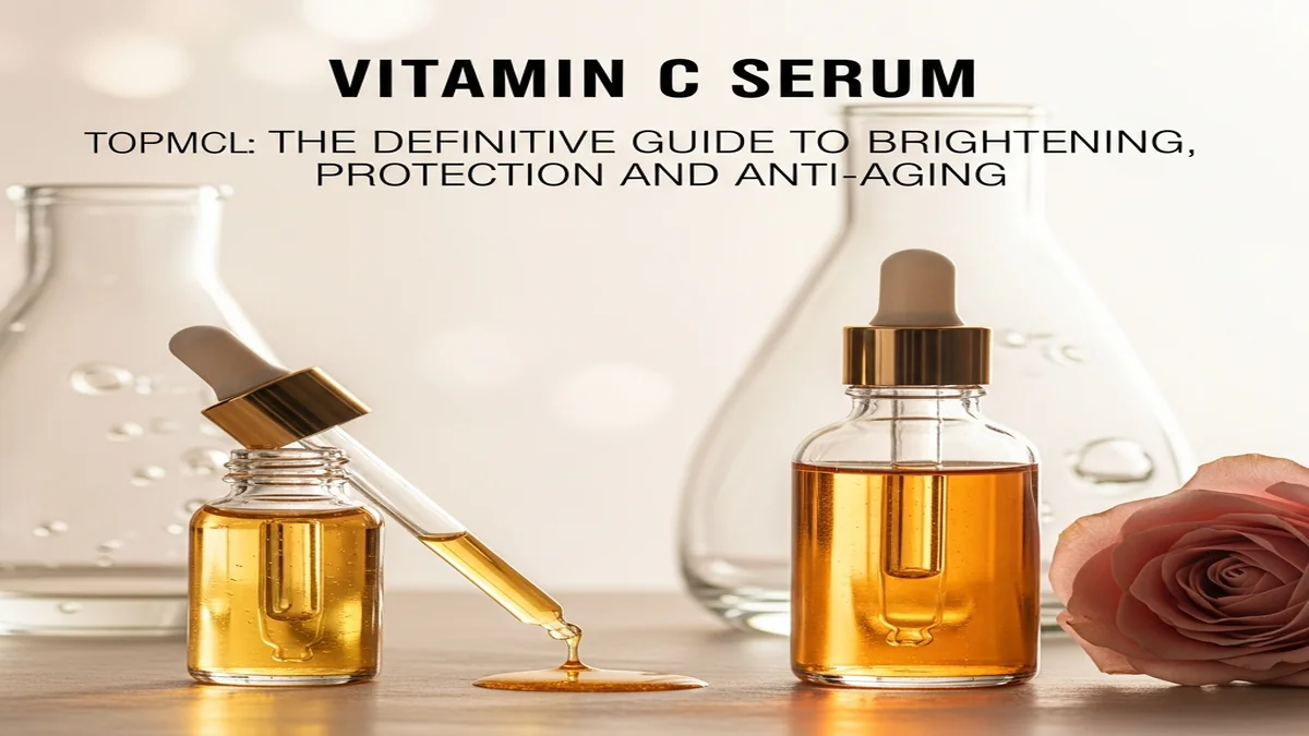 Cover image for Vitamin C Serum: The Definitive Guide to Brightening, Protection, and Anti-Aging