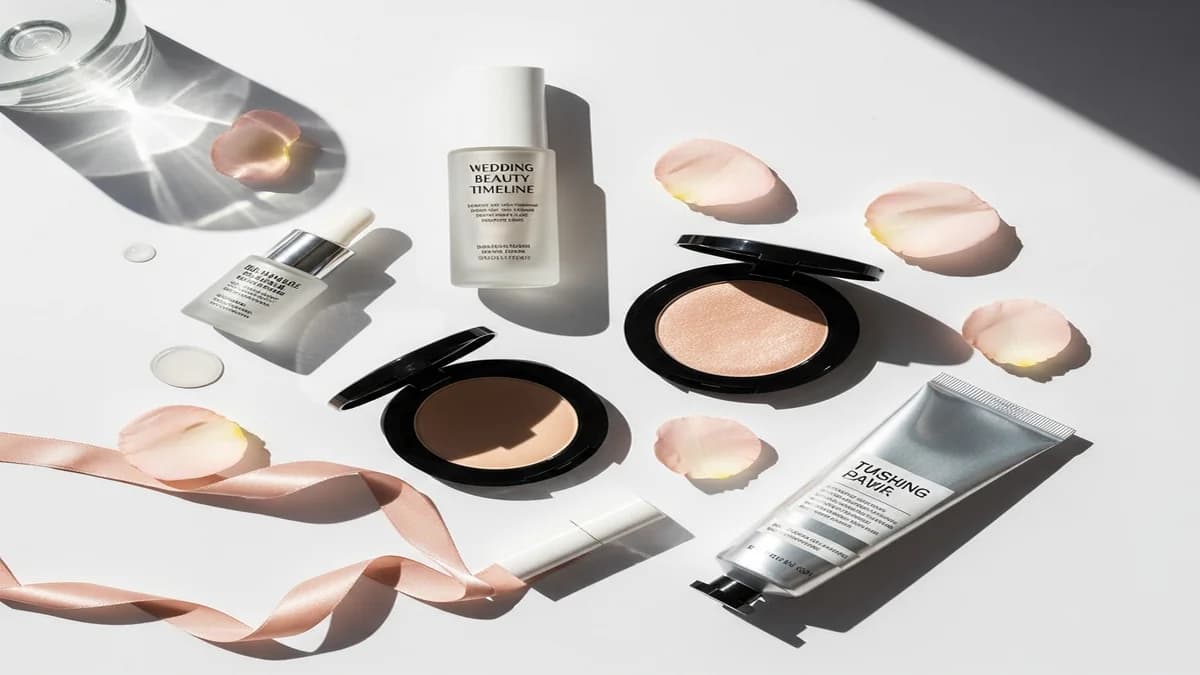 Cover image for Wedding Beauty Timeline: Your Complete 12-Month Skin, Hair, and Nail Prep Guide